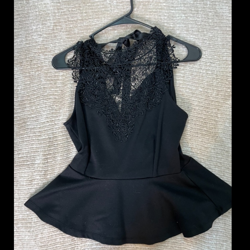 Peplum shirt